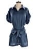 C'isa 100% Polyester Blue Casual Dress Size M - photo 1