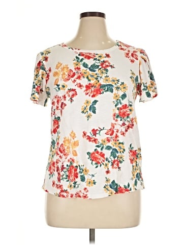 Maurices Short Sleeve Blouse (view 1)