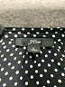 J.Crew 100% Viscose Polka Dots Black Long Sleeve Blouse Size L - photo 7