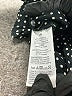 J.Crew 100% Viscose Polka Dots Black Long Sleeve Blouse Size L - photo 8