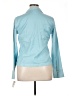 Talbots Blue Long Sleeve Blouse Size 14 - photo 2
