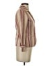 BCBGMAXAZRIA 100% Cotton Stripes Ivory Blazer Size 0 - photo 4