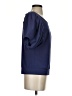 C. Luce Blue Short Sleeve Blouse Size S - photo 4