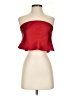 Shein Red Sleeveless Blouse Size 4 - photo 1