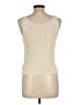 Unbranded 100% Polyester Ivory Tank Top Size L - photo 2