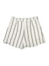 Primark Stripes Ivory Shorts Size 8 - photo 2