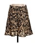 Free People 100% Polyester Paisley Orange Casual Skirt Size 2 - photo 1