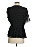 Madewell Black Short Sleeve Blouse Size S - photo 2