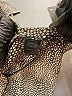 Drew 100% Polyester Animal Print Silver Long Sleeve Blouse Size S - photo 8