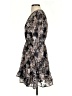 Dizzy Lizzy 100% Polyester Paisley Black Cocktail Dress Size S - photo 5