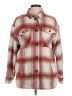 Love Tree Plaid Red Long Sleeve Blouse Size M - photo 1
