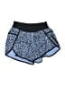 Lululemon Athletica Animal Print Blue Athletic Shorts Size 6 - photo 1
