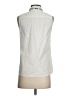 J.Crew 100% Cotton Silver Sleeveless Blouse Size 2 - photo 2