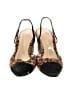 Ivanka Trump Animal Print Brown Heels Size 7 1/2 - photo 2