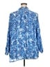 Ruby Rd. Blue 3/4 Sleeve Blouse Size 3X - photo 2