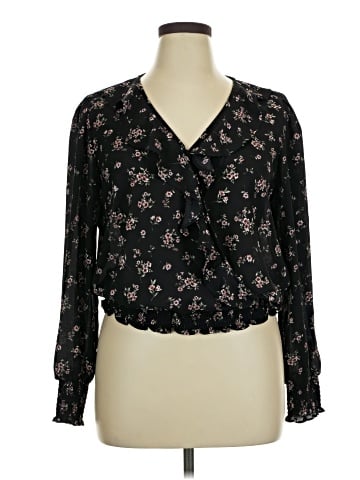 I.N. San Francisco Long Sleeve Blouse (view 1)
