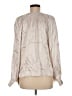 Rails Silver Long Sleeve Blouse Size M - photo 2