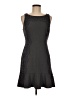 Elle Tweed Gray Cocktail Dress Size 6 - photo 1