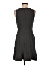 Elle Tweed Gray Cocktail Dress Size 6 - photo 2