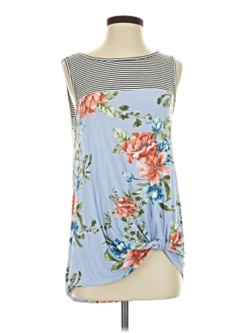 Pink Clover Sleeveless T-Shirt (view 1)