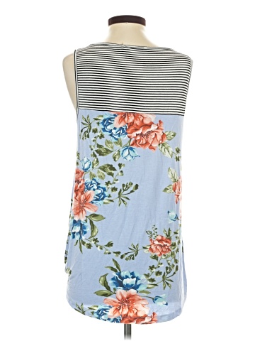 Pink Clover Sleeveless T-Shirt (view 2)