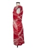 David Meister 100% Polyester Argyle Red Cocktail Dress Size 2 - photo 5
