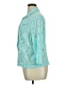 N Touch Teal 3/4 Sleeve Button-Down Shirt Size XL - photo 5