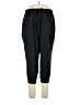 Zella Solid Black Track Pants Size 2X - photo 1
