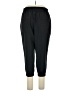 Zella Solid Black Track Pants Size 2X - photo 2