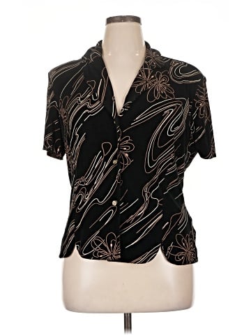 Danny & Nicole Short Sleeve Blouse (view 1)