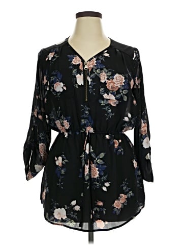 Stella Luce 3/4 Sleeve Blouse (view 1)