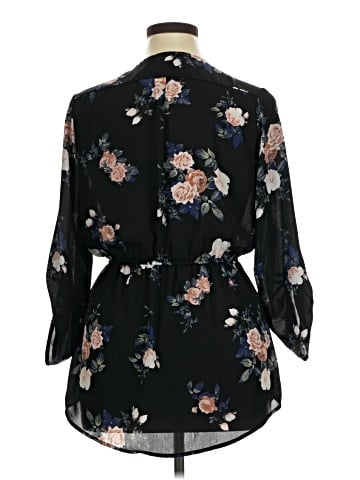 Stella Luce 3/4 Sleeve Blouse (view 2)