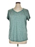 Xersion Teal Active T-Shirt Size XL - photo 1