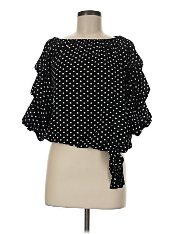 Coco Bianco 3/4 Sleeve Blouse (view 1)