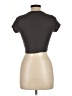 BEIGE BOTANY 100% Cotton Gray Short Sleeve Turtleneck Size L - photo 2