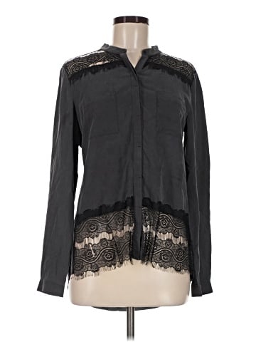 Go By Go Silk Long Sleeve Blouse (view 1)