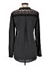Go By Go Silk Black Long Sleeve Blouse Size M - photo 2