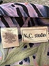 K.C. Studio 100% Polyester Tropical Purple Pink 3/4 Sleeve Blouse Size 16W - photo 7