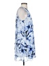 BCBGeneration 100% Polyester Print Blue Casual Dress Size S - photo 4