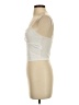 Unbranded Ivory Sleeveless Top Size S - photo 5