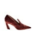 The Fold Burgundy Heels Size EU 38 - photo 1