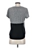 Express Gray Short Sleeve Top Size S - photo 2