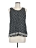 Walmart 100% Rayon Gray Black Sleeveless Blouse Size M - photo 1