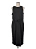 Serra Solid Black Casual Dress Size M - photo 1
