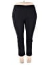 JM Collection Solid Black Active Pants Size 20 - photo 1