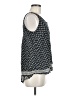 Walmart 100% Rayon Gray Black Sleeveless Blouse Size M - photo 4