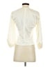 Express Outlet Ivory 3/4 Sleeve Blouse Size S - photo 2