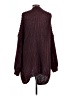 Hyfve 100% Polyester Burgundy Cardigan Size L - photo 2