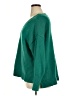 Ann Taylor Solid Green Pullover Sweater Size XL - photo 5