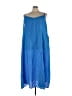 Torrid Blue Casual Dress Size 4X Plus (4) - photo 1
